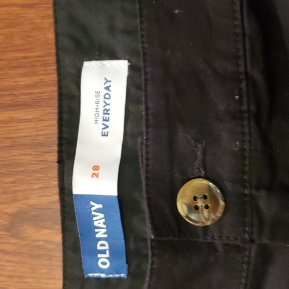 Old Navy Womens Shorts Size 28 Black New Everyday Plus Size - Picture 2 of 9